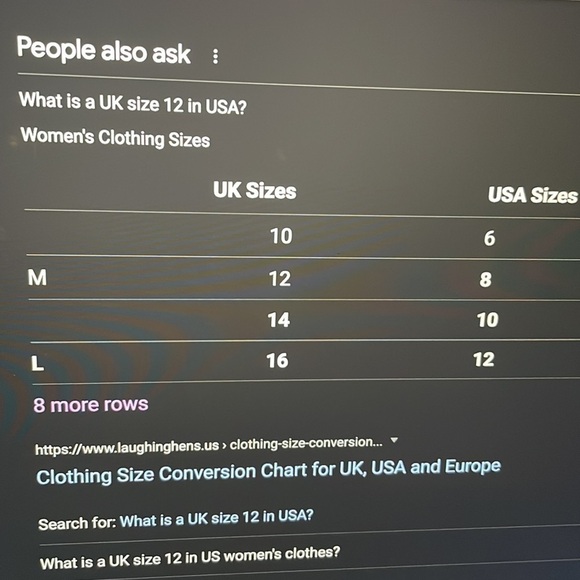 White Stuff Skirt Blue White Stripes Floral Embroidered Size 8 - Picture 12 of 12